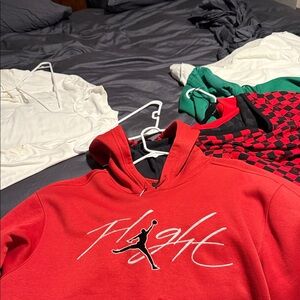 Jordan Red Crewneck Sweater